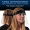 80 Black Face Shields (20 Packs of 4) - Ultra Clear Protective Full Face Shields to Protect Eyes, Nose, Mouth - Anti-Fog PET Plastic, Elastic Headband